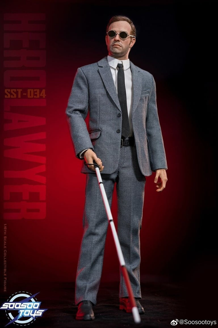 Soosootoys SST-034 Daredevil 2.0 [Lawyer Matt Murdock] 1/6 Scale Collectible Figure