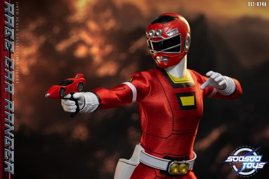 (Preorder) Soosootoys SST074A [Turbo Red Ranger] Power Rangers Toy 1/6 Scale Collectible Figure