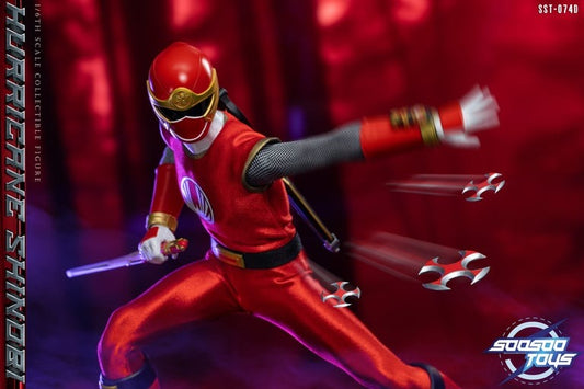 (Preorder) Soosootoys SST074D [Ninja Storm Red Ranger] 1/6 Scale Collectible Figure