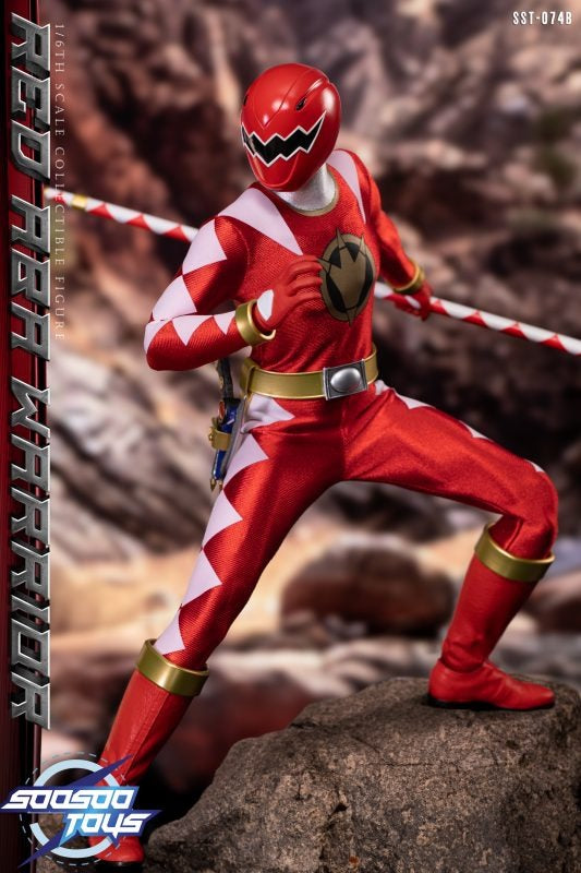 (Preorder) Soosootoys SST074B [Dino Thunder Aba Red Ranger] Power Rangers 1/6 Scale Collectible Figure