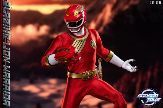 (Preorder) Soosootoys SST074E [Wild Force Red Ranger] Power Rangers Toy 1/6 Scale Collectible Figure