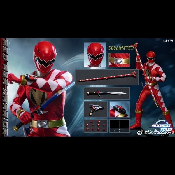 (Preorder) Soosootoys SST074ABCDE Deluxe Set Power Rangers Toy 1/6 Scale Collectible Figure
