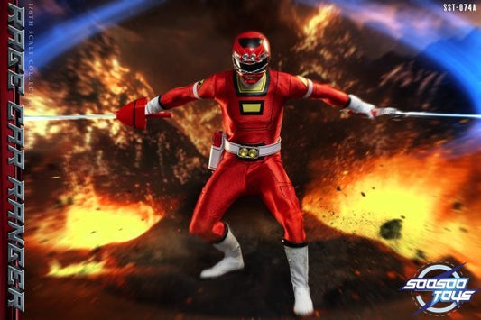 (Preorder) Soosootoys SST074A [Turbo Red Ranger] Power Rangers Toy 1/6 Scale Collectible Figure