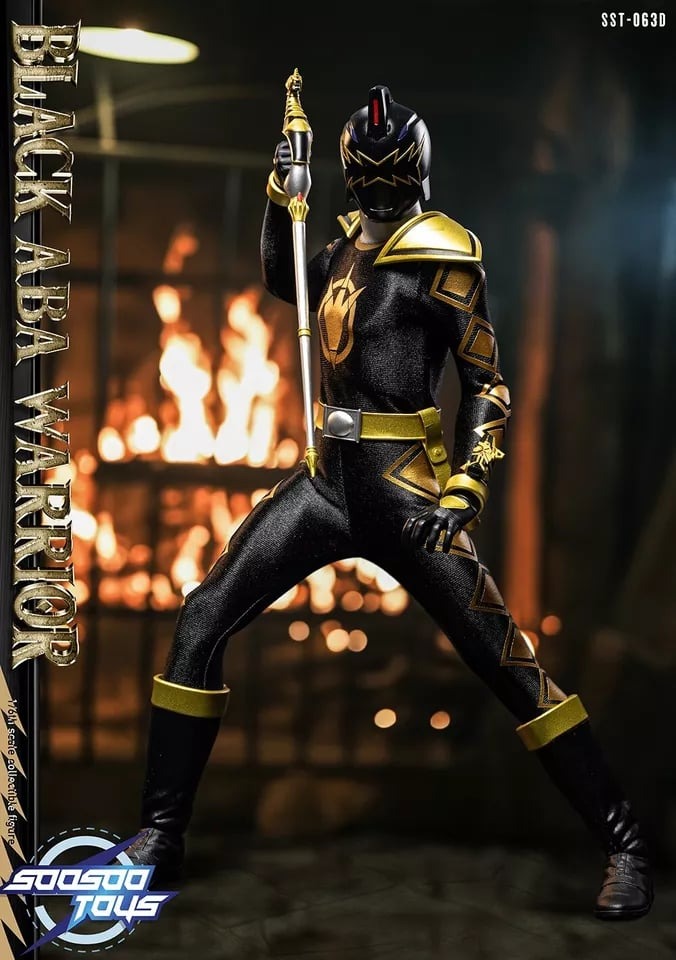 Soosootoys SST063D [Black Aba Warrior] 1/6 Scale Collectible Figure