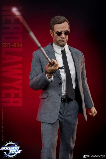 Soosootoys SST-034 Daredevil 2.0 [Lawyer Matt Murdock] 1/6 Scale Collectible Figure
