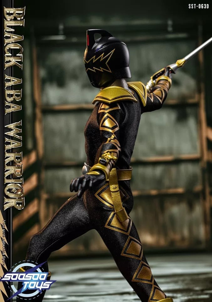 Soosootoys SST063D [Black Aba Warrior] 1/6 Scale Collectible Figure