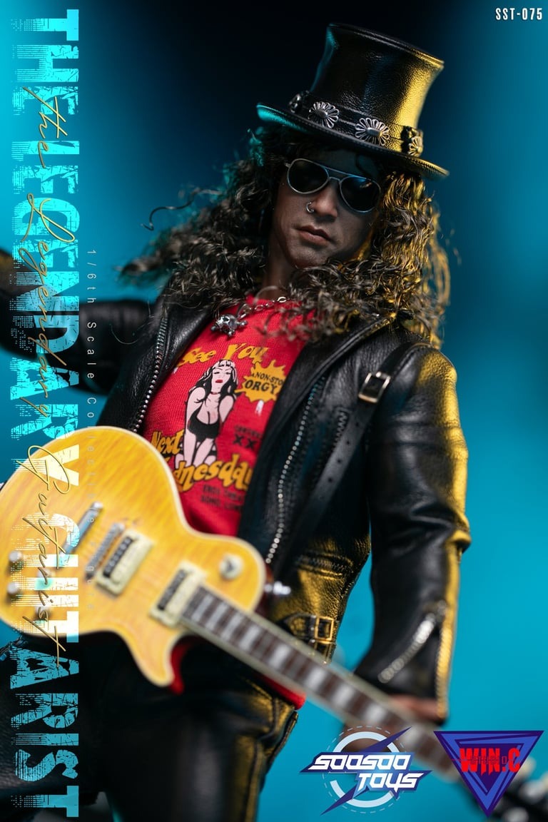 (Preorder) Soosootoys SST075 [Legendary Guitarist Slash Guns N Roses] 1/6 Scale Collectible Figure