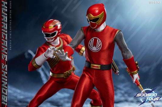 (Preorder) Soosootoys SST074D [Ninja Storm Red Ranger] 1/6 Scale Collectible Figure
