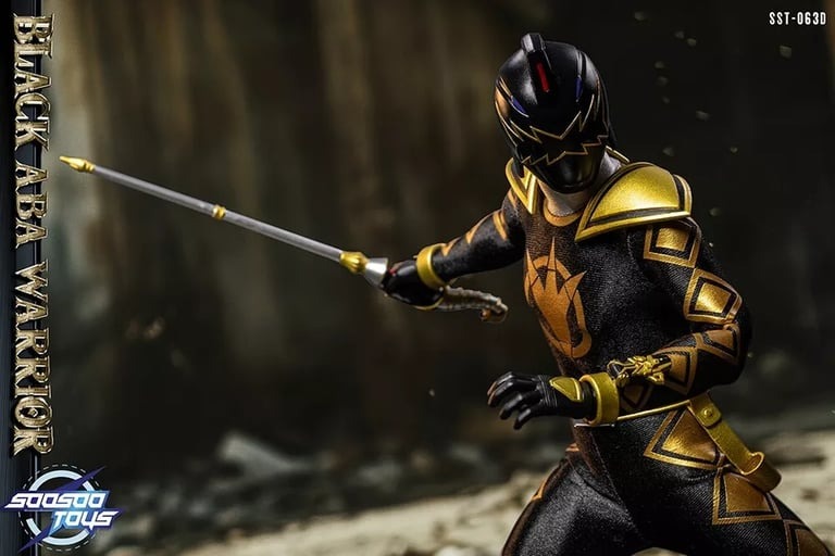 Soosootoys SST063D [Black Aba Warrior] 1/6 Scale Collectible Figure
