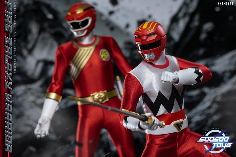 (Preorder) Soosootoys SST074C Lost Galaxy Red Ranger 1/6 Scale Collectible Figure