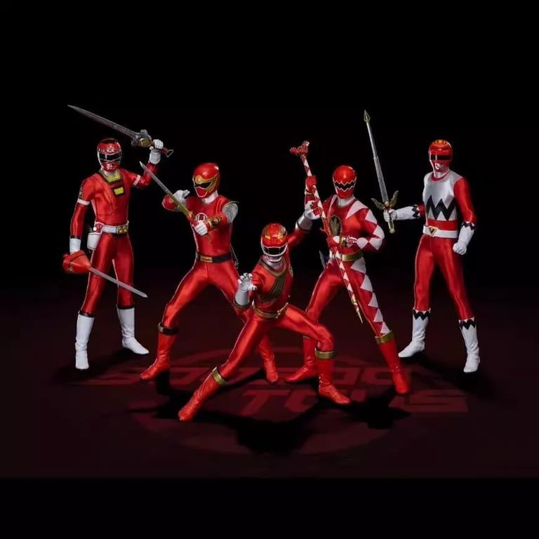 (Preorder) Soosootoys SST074A [Turbo Red Ranger] Power Rangers Toy 1/6 Scale Collectible Figure