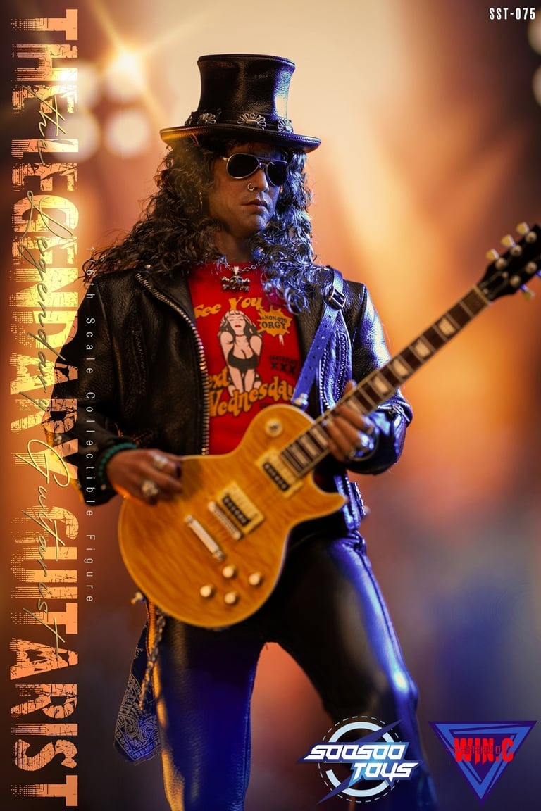 (Preorder) Soosootoys SST075 [Legendary Guitarist Slash Guns N Roses] 1/6 Scale Collectible Figure