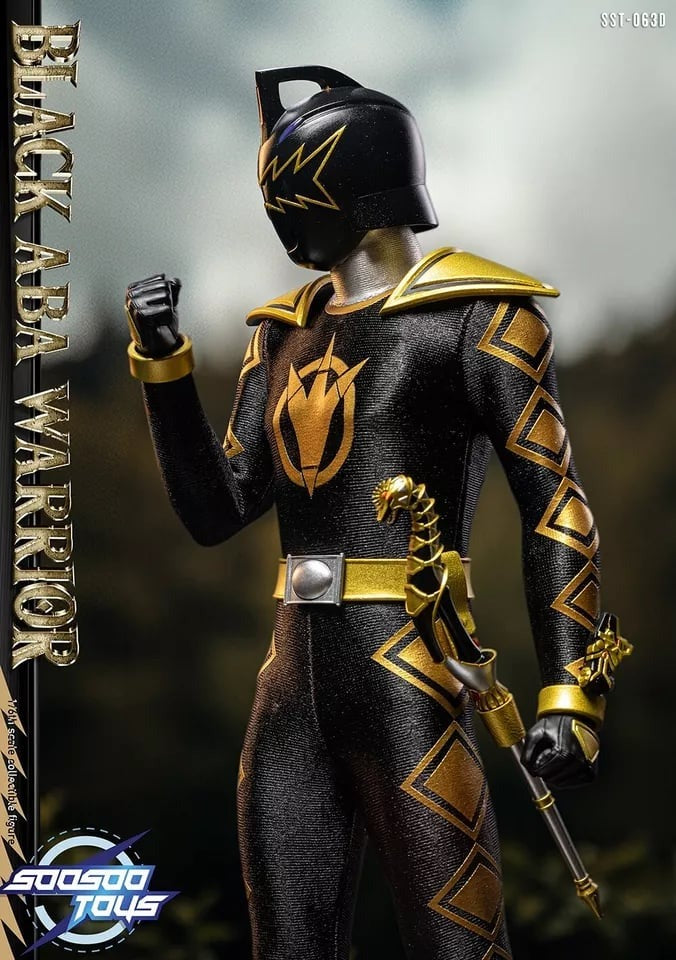 Soosootoys SST063D [Black Aba Warrior] 1/6 Scale Collectible Figure
