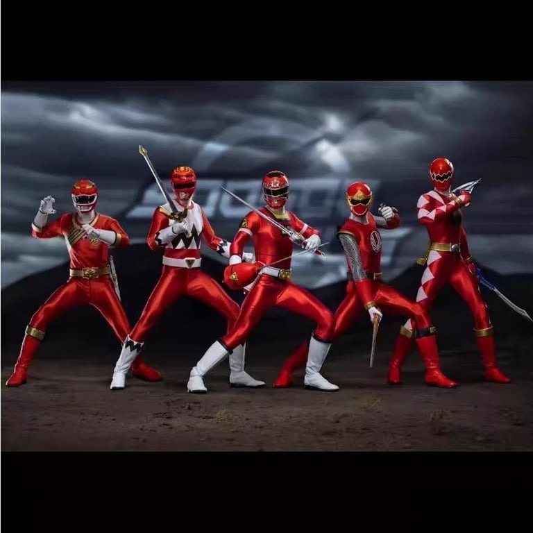(Preorder) Soosootoys SST074A [Turbo Red Ranger] Power Rangers Toy 1/6 Scale Collectible Figure