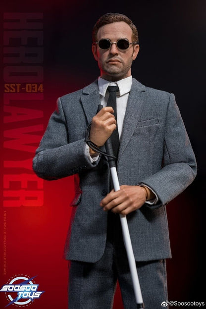 Soosootoys SST-034 Daredevil 2.0 [Lawyer Matt Murdock] 1/6 Scale Collectible Figure