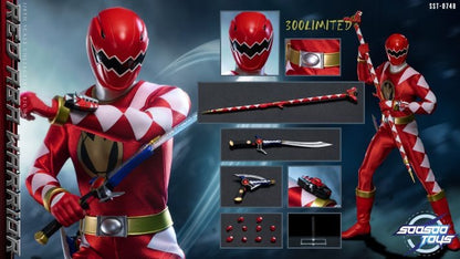 (Preorder) Soosootoys SST074B [Dino Thunder Aba Red Ranger] Power Rangers 1/6 Scale Collectible Figure