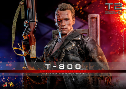 (Preorder) Hot Toys DX46 Terminator 2: Judgment Day [T-800] (Battle Damaged Version 2.0) 1/6 Scale Collectible Figure