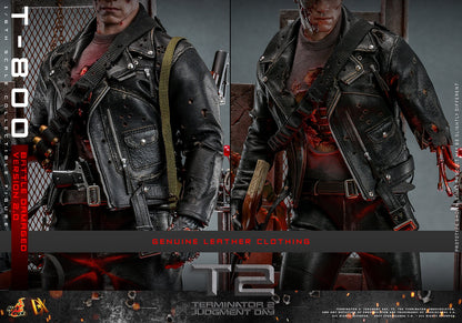 (Preorder) Hot Toys DX46 Terminator 2: Judgment Day [T-800] (Battle Damaged Version 2.0) 1/6 Scale Collectible Figure