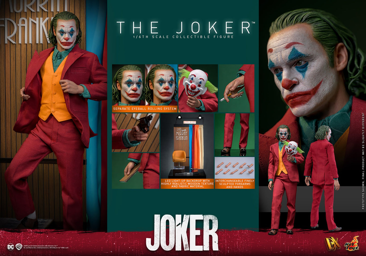 Hot Toys DX43AE The Joker 2019 [Joker] (Artisan Edition) 1/6 Scale Collectible Figure
