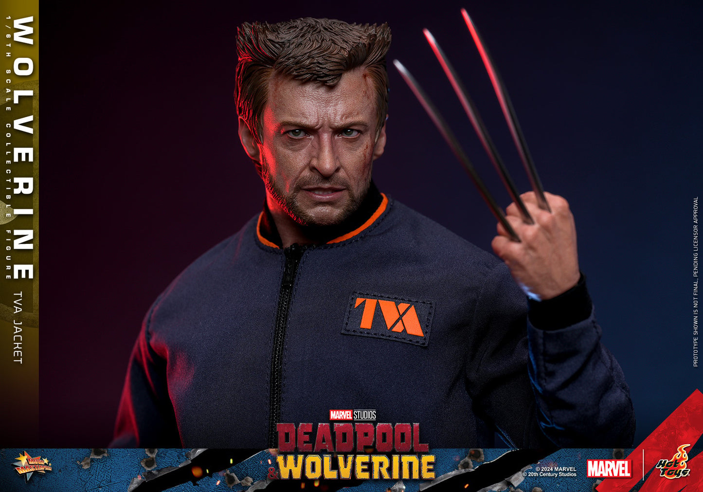 (Preorder) Hot Toys MMS756 Marvel Deadpool and Wolverine [Wolverine] (Jacket Version) 1/6 Scale Collectible Figure
