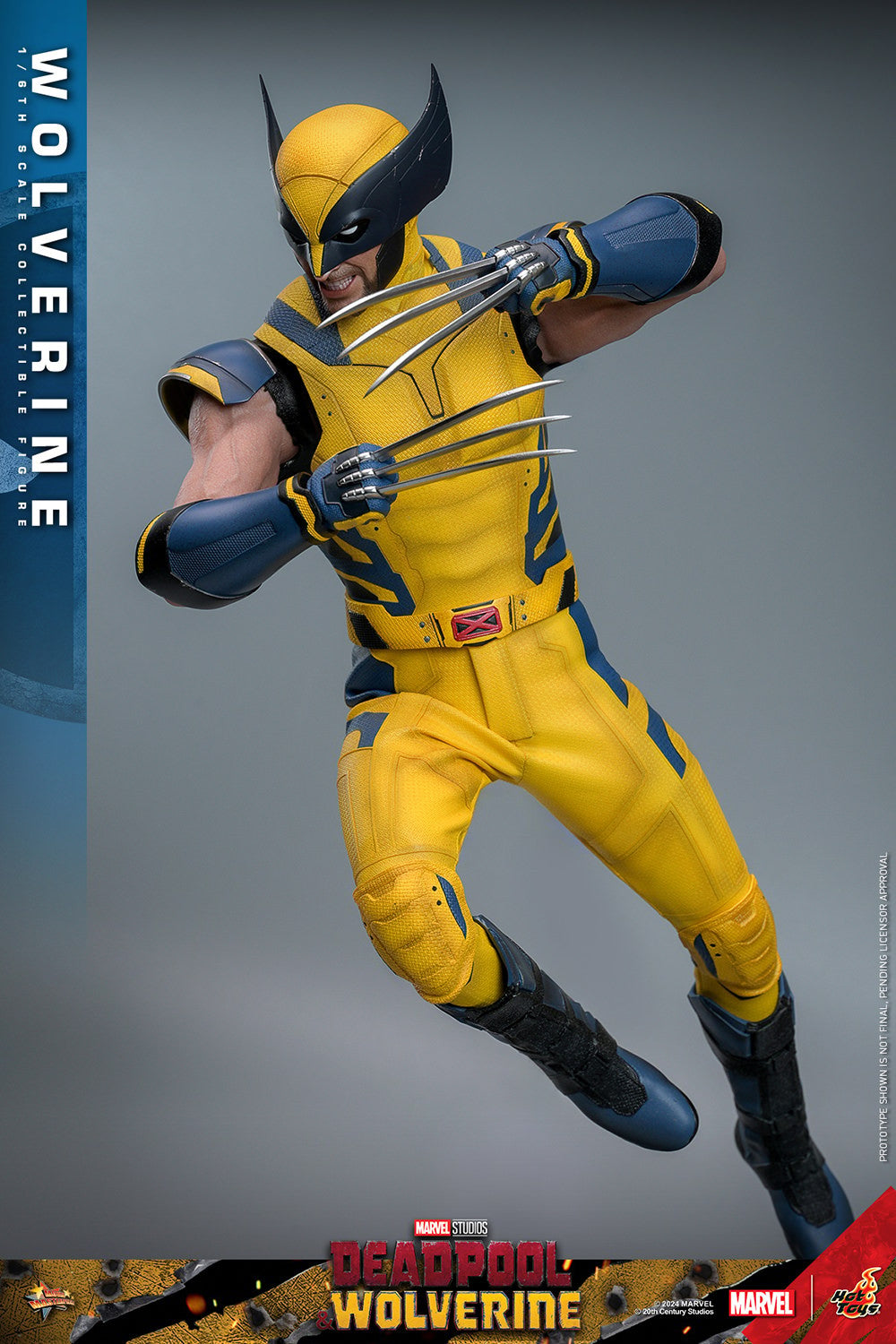 (Preorder) Hot Toys MMS754 Deadpool and Wolverine [Wolverine] 1/6 Scale Collectible Figure (Deluxe Edition)