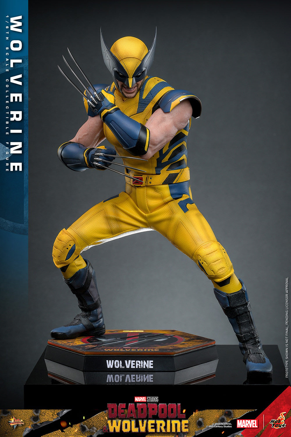 (Preorder) Hot Toys MMS754 Deadpool and Wolverine [Wolverine] 1/6 Scale Collectible Figure (Deluxe Edition)