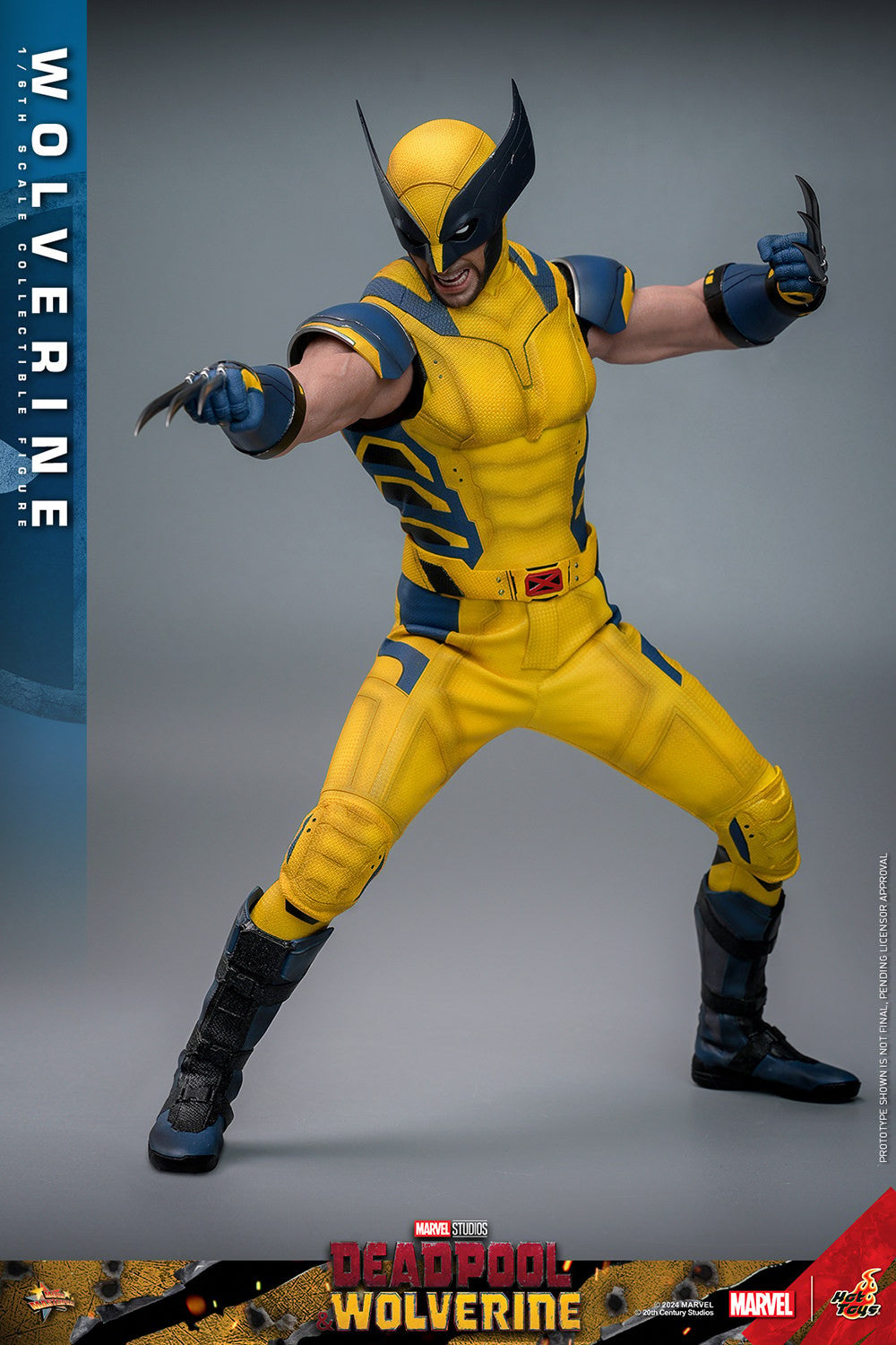 (Preorder) Hot Toys MMS754 Deadpool and Wolverine [Wolverine] 1/6 Scale Collectible Figure (Deluxe Edition)