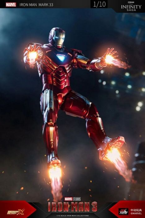 ZD Toys 1906-33 [Iron Man - Mark 33] 1:10 Scale Collectible Figure