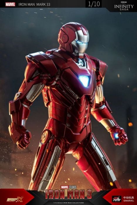 ZD Toys 1906-33 [Iron Man - Mark 33] 1:10 Scale Collectible Figure